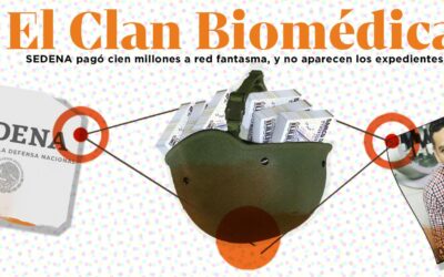 Clan Biomédica: SEDENA pagó cien millones a red fantasma, y no aparecen los expedientes